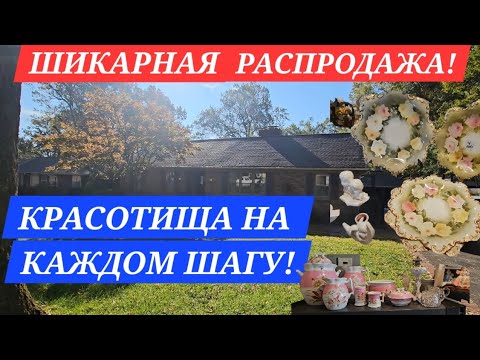 Видео: ПОХОД НА ПРЕКРАСНУЮ  РАСПРОДАЖУ! КРАСОТИЩА НА КАЖДОМ ШАГУ! ИССЛЕДУЕМ И КОММЕНТИРУЕМ ЭКСПОНАТЫ ДОМА!