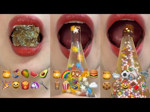 Видео: Еда по Эмоджи + Страшная История от Елены Райтман🍉🍋🍒🍊🍭