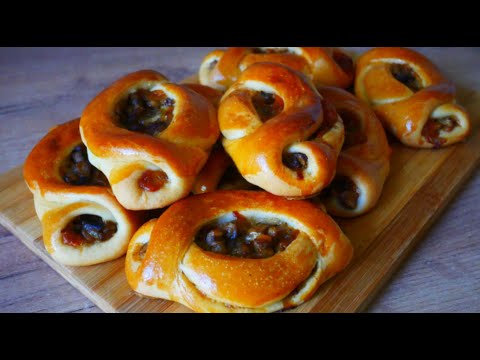 Видео: Булочки с грибами и моцареллой: Как приготовить вкуснее, чем в пекарне?