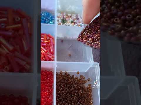 Видео: АСМР ИЗ ТТ ПРО БИСЕР 15 МИНУТ