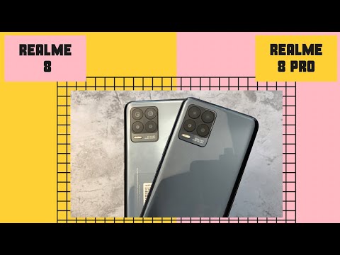 Видео: Realme 8 vs Realme 8 pro Полное сравнение камер и отличий