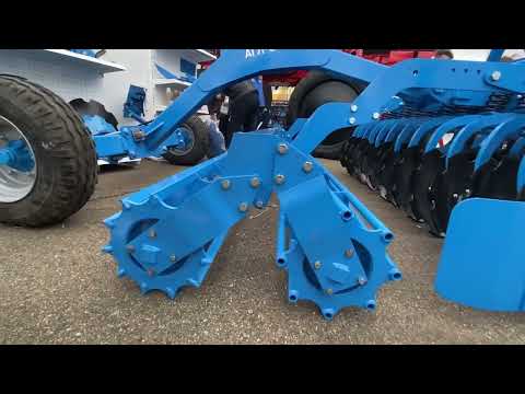 Видео: Обзор дисковой бороны АГЛ-3 (аналог Rubin-9) #ЮгАгро