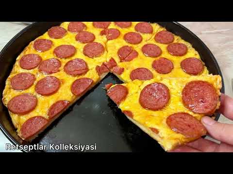 Видео: Пицца ПЕППЕРОНИ на Тонком Тесте Рецепт! ENDI Doim Pitsangiz IDEAL boladi! Eng Kamharj Ossan Pitsa