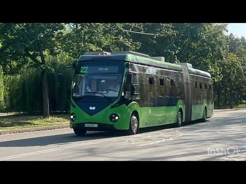 Видео: Информатор автобусного маршрута № 22 Гомель