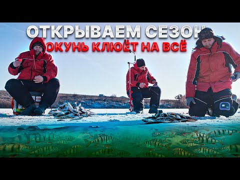 Видео: ОТКРЫВАЕМ СЕЗОН. ОКУНЬ КЛЮЁТ НА ВСЁ