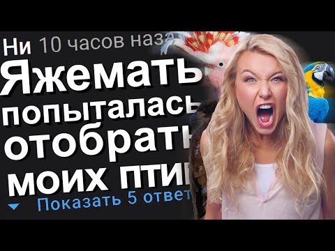 Видео: ЯЖЕМАТЬ ПОПЫТАЛАСЬ ОТОБРАТЬ МОИХ ПТИЦ. #Яжемать #Яжмать  #Истории