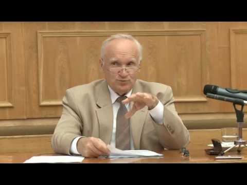 Видео: Осипов А.И.- О науках и богословии