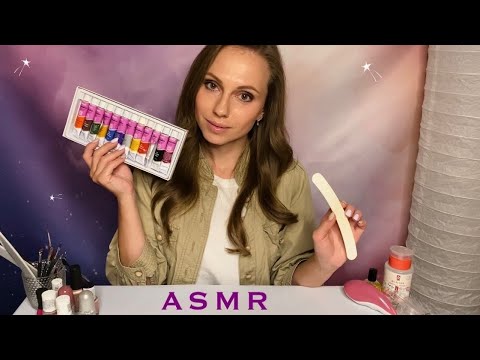 Видео: АСМР Мастер маникюра💅🏻Уход за руками🫶Ролевая игра | ASMR Manicure & Hand care Role play