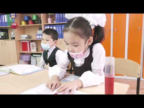 Видео: "Жуан және жіңішке дауысты дыбыстар" Конарова Г.С.