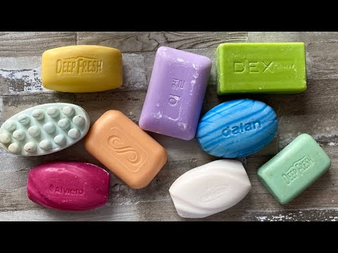 Видео: ASMR Soap cutting | Soap Carving|Резка мыла  | ASMR