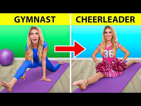 Видео: Преобразование гимнасток в чирлидеров