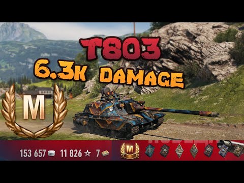 Видео: T803 - 6.370 Урона - 4 kills - Мастер - #renarsplay