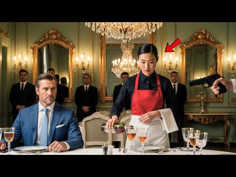 Видео: Миллионер заметил, что официантка сохраняла спокойствие во время ограбления — весь мир в шоке