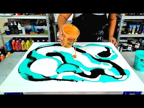 Видео: *НОВИНКА* - Серия Dream Clouds + великолепная цветовая комбинация! - Акриловая живопись