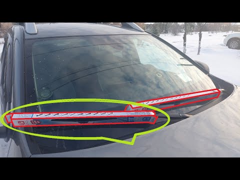 Видео: Зимние щётки GT ставим на Рено Дастер. 500 мм на сторону пассажира #ДастерПро