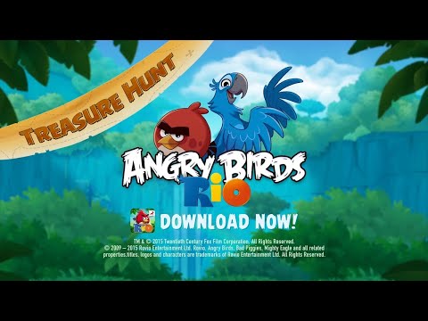 Видео: Я Играю В Angry Birds Rio