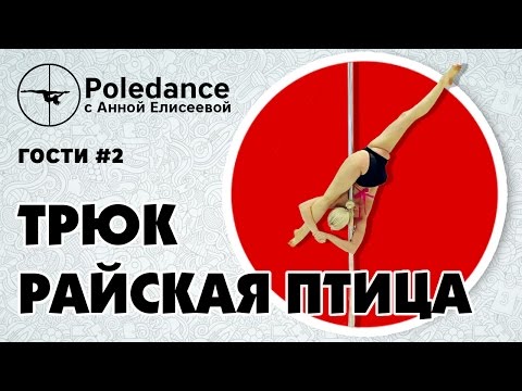 Видео: Pole dance с Анной Елисеевой ГОСТИ #2. Анна Андронова - трюк "Райская птица".