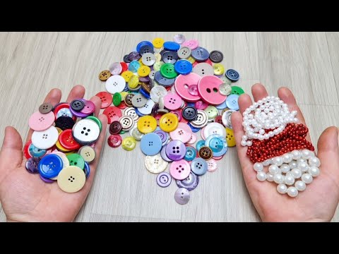 Видео: 🤩ВАУ УВЛЕКАТЕЛЬНО 🤩👆👆 3 СУПЕР ИДЕИ С ПУГОВИКАМИ И БУСИНАМИ В ЭТОМ ВИДЕО.