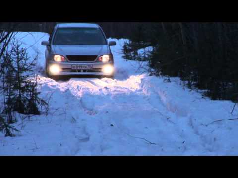 Видео: Toyota Vista Ardeo 3S-FE 4WD VS снег