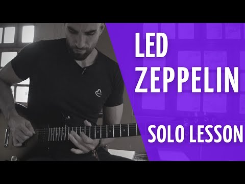 Видео: Led Zeppelin - Stairway to Heaven - СОЛО УРОК - ПОДРОБНЫЙ РАЗБОР
