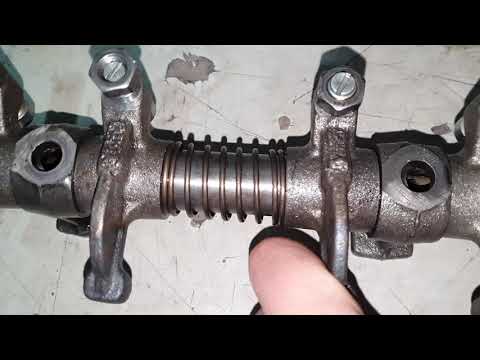 Видео: Евотек 2,7. Проблема с коромысла клапанов.