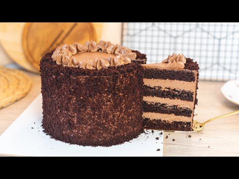 Видео: Торт "ЧЁРНЫЙ БАРХАТ"🖤 БЫСТРЫЙ бисквит👌🏻ПРОСТОЙ и ВКУСНЫЙ🎂Я-ТОРТодел❤️