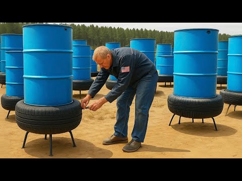 Видео: Удивительные изобретения 60-летнего сантехника! Бесконечные идеи бесплатной воды и энергии из пустых