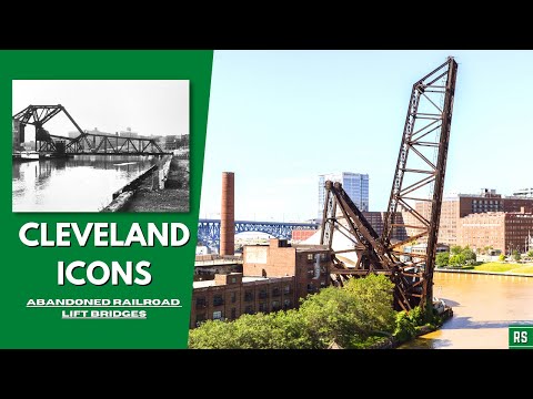 Видео: Заброшенные железнодорожные разводные мосты Кливленда