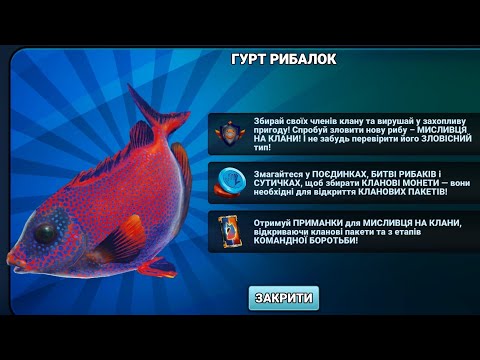 Видео: Fishing clash "Гурт рибалок" + "Командна боротьба" + "Велетенський улов", клан "ДОМИНИАНА" 30.10.25.