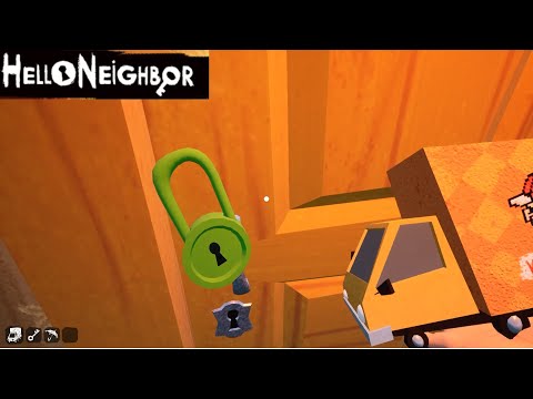 Видео: Привет Сосед прохождение Акт 3 Школа Hello Neighbor прохождение зелёный ключ и белый ключ