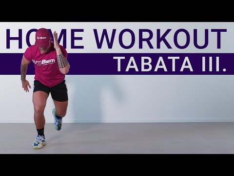 Видео: ТАБАТА 03 l Home workout l GymBeam