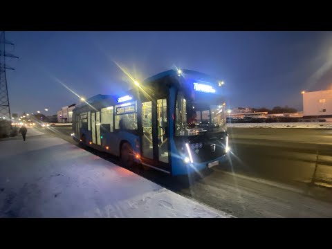 Видео: Новый автобус в городе! НЕФАЗ 5299-40-57, гос номер в178нн45, маршрут 57, г. Курган