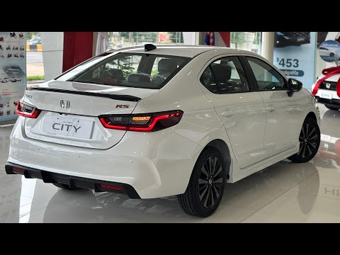 Видео: HONDA CITY RS Sedan 2025 года — Премиальный седан класса люкс — Обзор экстерьера и интерьера