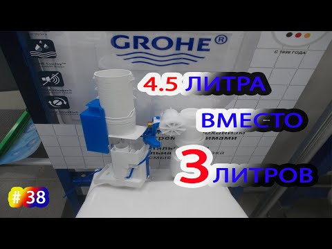 Видео: Инсталляция GROHE ПЛАТИТЬ СТАЛИ БОЛЬШЕ