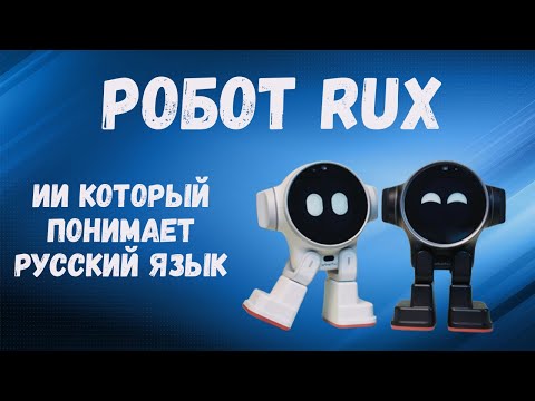 Видео: Обзор робота Rux, который понимает русский язык