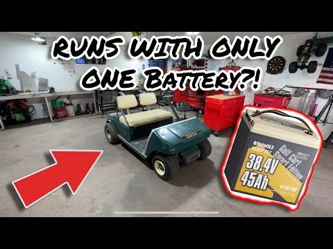 Видео: Не могу поверить, что это работает...45-ач литиевый гольф-кар!