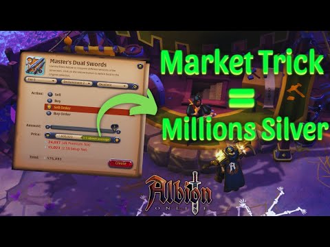 Видео: Секретный рыночный трюк, который сделает вас богатым — Albion Online Economy