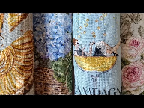 Видео: Готовые работы Thea Gouverneur/Veronique Enginger/ Helen le Berre/ Monique Bonnin