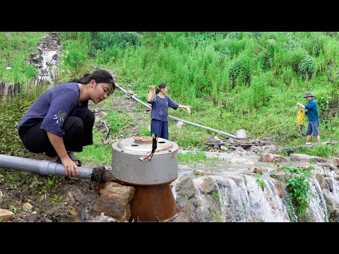Видео: Первая радость – превращение энергии воды в свет для дома Анны