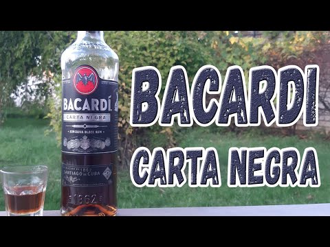 Видео: Ром. Bacardi carta negra