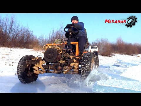 Видео: Кто бы мог подумать что ЭЛЕКТРО вездеход ТАК поедет!!!!