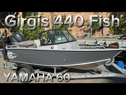 Видео: Girgis 440 Fish + YAMAHA 60. Обзор шикарного комплекта и отгрузка в Ростов-на-Дону