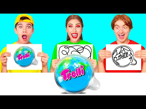 Видео: КТО ЛУЧШЕ НАРИСУЕТ ПРЕДМЕТ, ПОЛУЧИТ ЕГО ЧЕЛЛЕНДЖ !