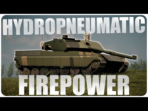 Видео: Создание ОБТ с ГИДРОПНЕВМАТИЧЕСКОЙ ПОДВЕСКОЙ | Sprocket