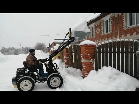 Видео: ЧТО ЛУЧШЕ ДЛЯ ЧИСТКИ СНЕГА КОВШ ИЛИ ОТВАЛ ?