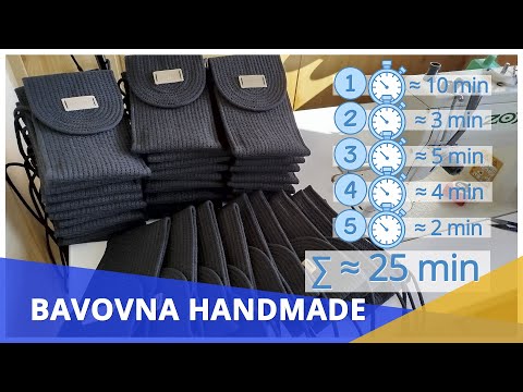 Видео: Шью большой заказа: 40 сумочек для телефона за 20 часов. Организация и оптимизация процессов