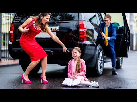 Видео: “Не называй меня мамой!” — кричала мачеха, пока из машины не вышел миллионер 😢