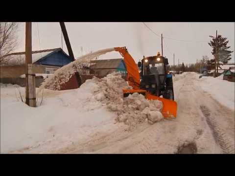 Видео: Шнеко-ротор СУ 2.1 ОПМ на МТЗ 82 без ходоуменьшителя!