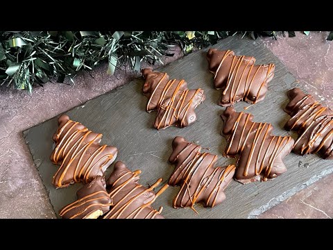 Видео: Имбирные пряники 🥮в Шоколаде💫👌Зимний рецепт уютной выпечки 🎄.