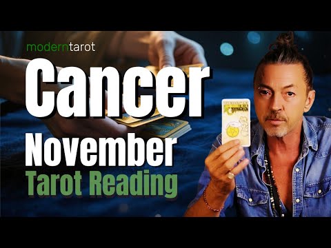 Видео: Рак в ноябре: наконец-то привлеките нужную энергетическую пару, теперь, когда вы отпустили!